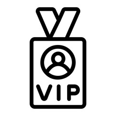 Wall Mural - vip pass