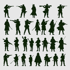 sniper silhouette collection