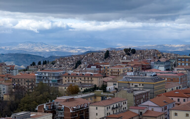 Sticker - Enna - the highest city in Sicily