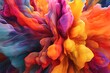Abstract fluid art background