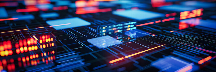 The Financial Web of Tomorrow, Digital Networks and Data Streams Visualize the Future of Business and Technology