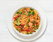 © myviewpoint - pad thai with shrimps, peanuts, eggs, bean sprouts