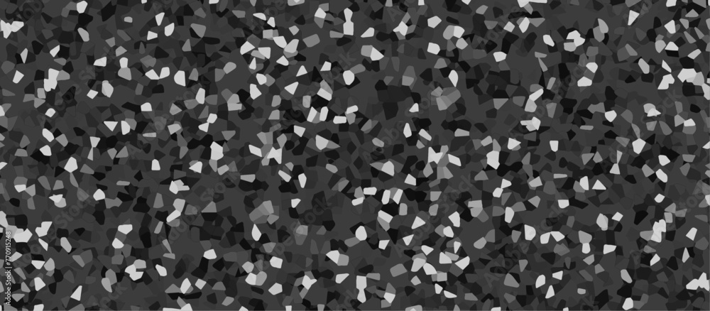 Abstract design with white paper background and terrazzo flooring ...