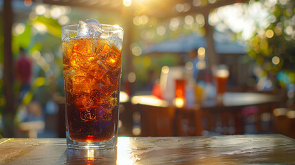 glass of cola with ice glass, drink, cola, ice, cold, soda, beverage, cocktail, alcohol, isolated, liquid, whiskey, cool, food, refreshment, white, object, brown, coke, tea, bar, fresh, rum, lemon