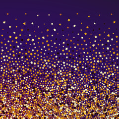 Wall Mural - gold_star_purple_background_137.eps