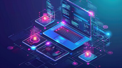  A dynamic snapshot of web development and coding for cross-platform websites