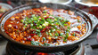 Sichuan Characteristic Spicy Hot Pot pots asian food small hot pot