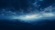 Most magnificent cloudscape stormy sky in shades of white and dark blue. Areal view inside the clouds. Above the stormy sky. Cinematic epic fantasy lighting. Otherworldly mystery firmament concept. 