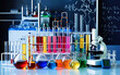 Chemical science laboratory test tube laboratory equipment