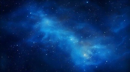  Night sky with stars and nebula as background. 3D rendering