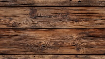 Poster - Brown wood texture. Abstract background, empty template