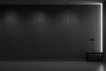 Chiaroscuro Minimalist Empty Dark Light Wall Beautiful