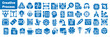 © YOGI C - creative process icon set. eps 10
