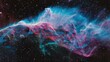 Cosmic clouds and nebulae in deep space, Concept of universe exploration, astronomy, and the wonder of science
