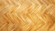 Light stained chevron pattern parquet flooring. Rustic pine textured wooden background. Copy space.