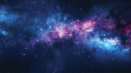 Wall Mural - nebula and galaxies in space. abstract cosmos galaxy background