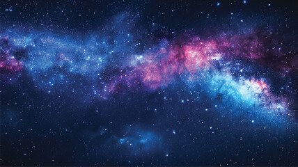 Wall Mural - nebula and galaxies in space. abstract cosmos galaxy background
