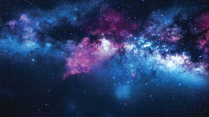 Wall Mural - nebula and galaxies in space. abstract cosmos galaxy background