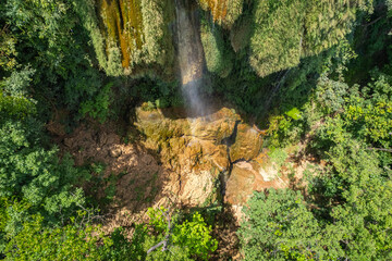 Pha Rom Yen Waterfall at Ban Rai, Uthai Thani, Thailand