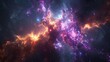 Deep space nebula, cosmic exploration