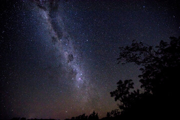 the milky way from agnes water queensland australia