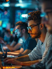 high energy hackathon competition teams dev coding challenge innovation event.
