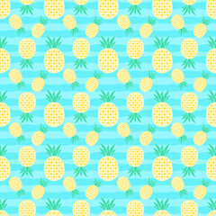 Wall Mural - pineapple