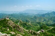The Great Wall of China: Unfolding Over a Thousand Kilometers Through Time-Weathered Hills and Verdant Valleys