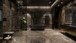 Bathroom modern interior, stylish luxury	design
