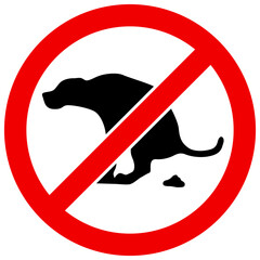 Dogs forbidden concept sign illustration isolated