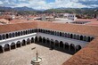 Colonial Square and  Cloisters - Sucre, Bolivia Stock Photo 