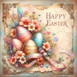 Easter greeting card, Exact Text 