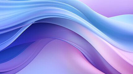 Wall Mural - Elegant Blue and Purple Satin Fabric Design for Sophisticated Backgrounds