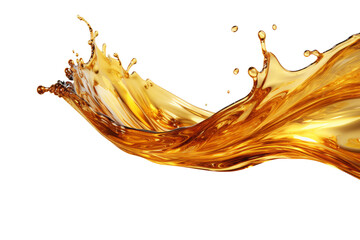 Wall Mural - yellow oil splash