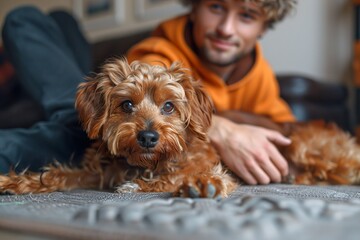 Wall Mural - Best friend concept. 