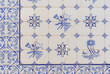 mosaic tiles depicting delicate patterns of tiles