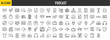© nidhi07 - 84 Podcast icons set. Containing Follow, Broadcast, Storybook, Chapter, Earbuds, Music Note, Studio, Audio File, Notification, Signal Tower, Download and Repeat more vector illustration collection.