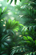 A tranquil emerald-green abstract background, resembling the lush foliage of a serene forest