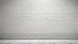Fototapeta Desenie - Modern Minimalism White Brick Wall Background