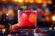 Cocktails and Soft Drinks - red fruits cocktail