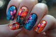 The Allure of Boho Elegance Exquisite Dreamcatcher Nail Art for the Stylish