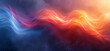 Abstract colorful wave pattern with a smooth gradient transition.