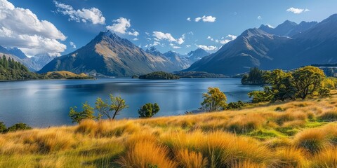 Wall Mural - Landscape of New Zealand