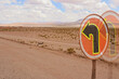 © Lore Poleto - Traffic sign in the desert
