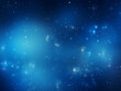 Mesmerizing Galaxies Blue against a cosmic backdrop. AI Generation.