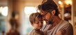 © Loucine - Father's Day celebration, showing Father holding his son, Happy Father's day wallpaper