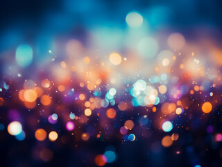 Canvas Print - versatile layout of blurred light abstract background, perfect for events or concepts.