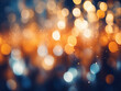 Bokeh lights create a defocused background with light blur.