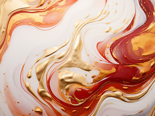 Wall Mural - Digital wallpaper features a creative marble-inspired design.