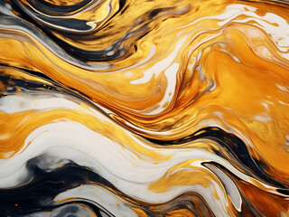 Wall Mural - Alcohol ink creates luxurious marble-like patterns.